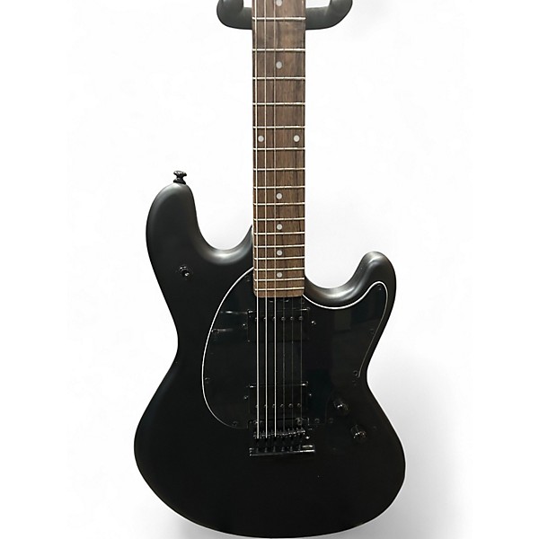 Used Sterling by Music Man STING RAY GUITAR Black Solid Body Electric Guitar