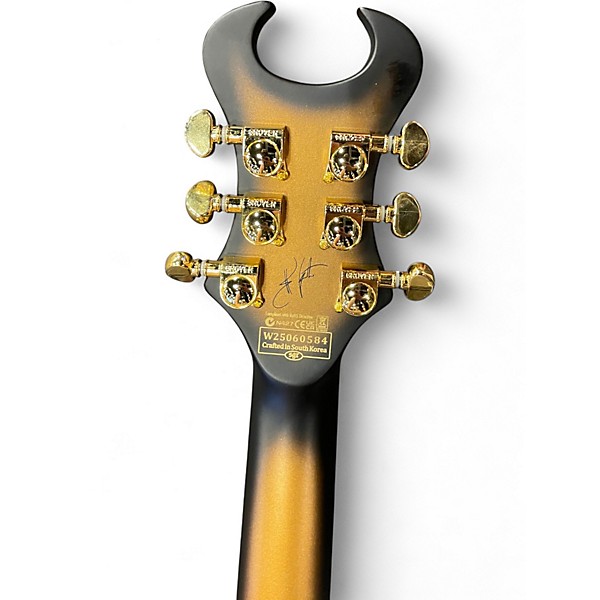 Used Schecter Guitar Research Synyster Gates Signature Custom S satin gold  Solid Body Electric Guitar