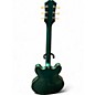 Used Epiphone ES335 Emerald Green Hollow Body Electric Guitar