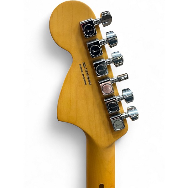 Used Fender American Deluxe Telecaster Blue Burst Solid Body Electric Guitar