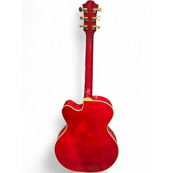 Used Hohner HS45 RED Hollow Body Electric Guitar