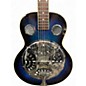 Used Laurel eq7545 Blue Burst Resonator Guitar
