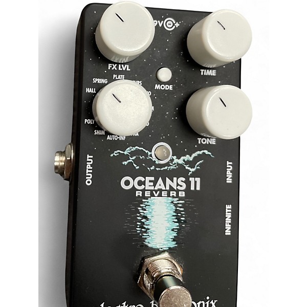 Used Electro-Harmonix Oceans 11  Reverb Effect Pedal