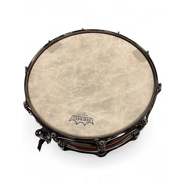 Used TAMA 6X14 SLP G BUBINGA NATURAL QUILTED Drum