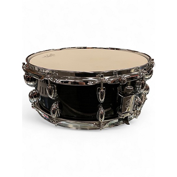 Used Yamaha 5.5X14 Oak Custom Snare Black Drum