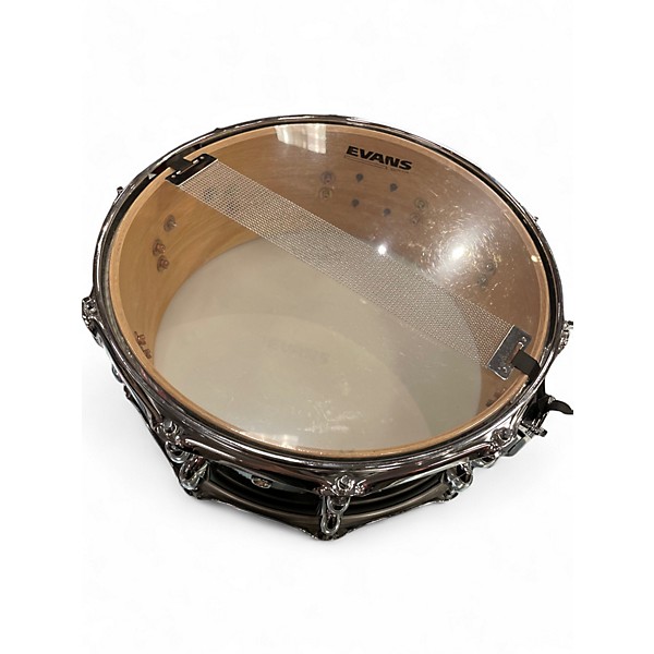 Used Yamaha 5.5X14 Oak Custom Snare Black Drum