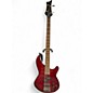 Used Mitchell MB200 Red Electric Bass Guitar thumbnail