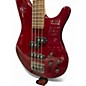 Used Mitchell MB200 Red Electric Bass Guitar