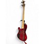 Used Mitchell MB200 Red Electric Bass Guitar
