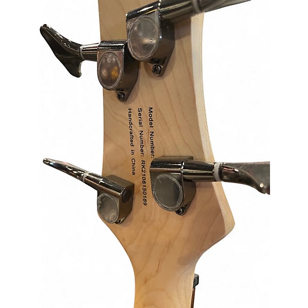 Used Mitchell MB200 Red Electric Bass Guitar