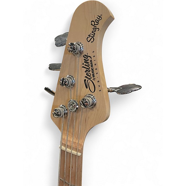 Used Sterling by Music Man Ray4 Metallic Red Electric Bass Guitar