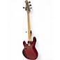 Used Sterling by Music Man Ray4 Metallic Red Electric Bass Guitar
