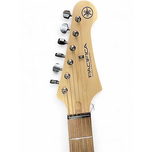 Used Yamaha Pacifica 2 Color Sunburst Solid Body Electric Guitar