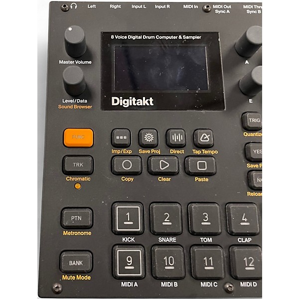 Used Elektron DIGITAKT Production Controller