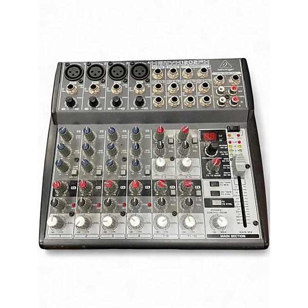 Used Behringer Xenyx 1202FX Unpowered Mixer
