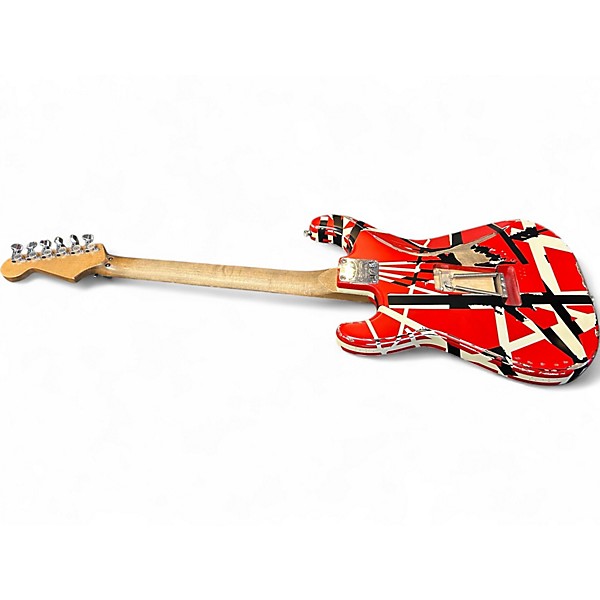 Used EVH Striped Series Frankie CUSTOM Solid Body Electric Guitar