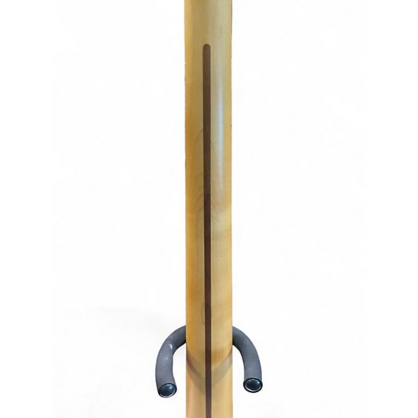 Used Fender Player Jazz Bass Black and White Electric Bass Guitar