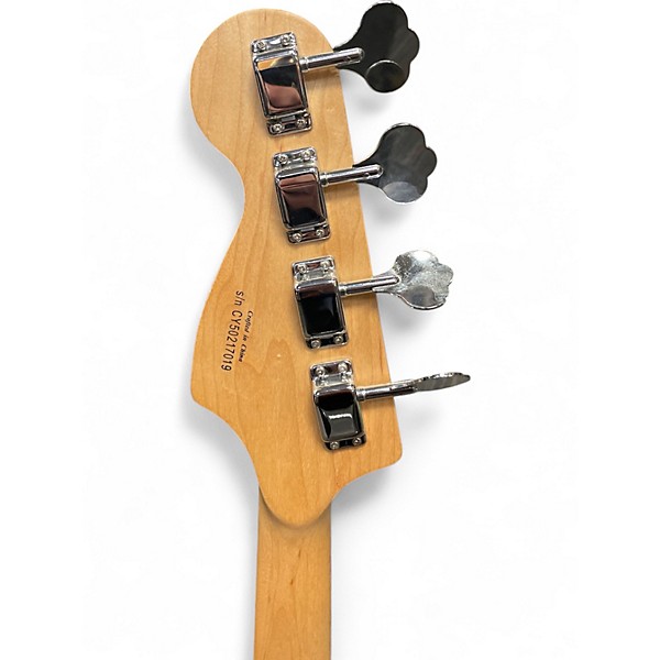 Used Squier Affinity Jazz Bass Black Electric Bass Guitar