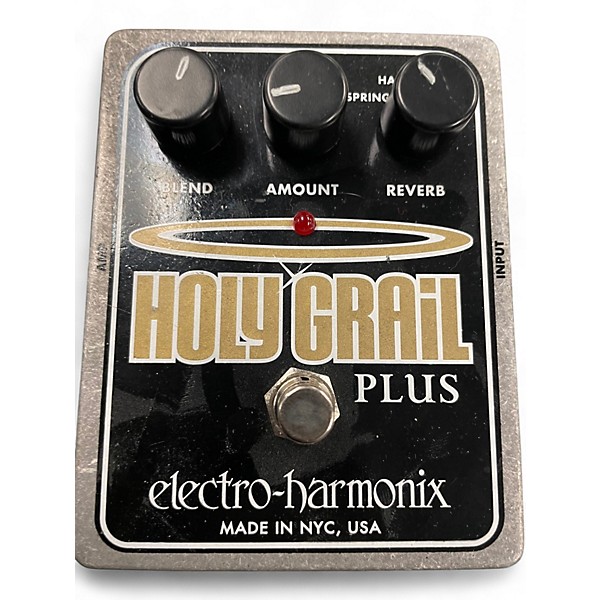 Used Electro-Harmonix Holy Grail Plus Reverb Effect Pedal