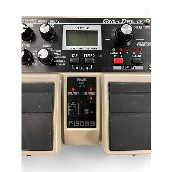 Used BOSS DD20 Giga Delay Effect Pedal