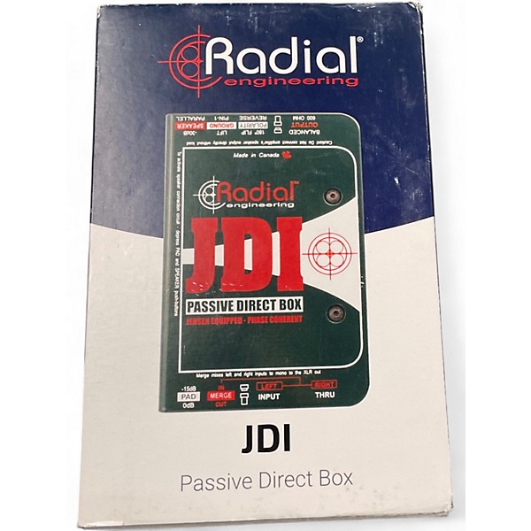 Used Radial Engineering JDI PASSIVE DIRECT BOX Direct Box