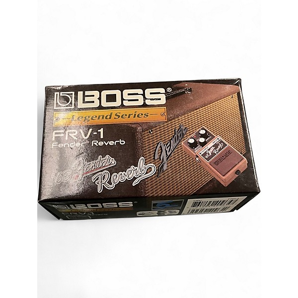 Used BOSS FRV1 Fender 63 Reverb Effect Pedal