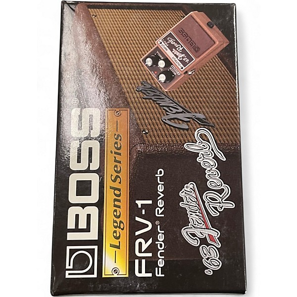 Used BOSS FRV1 Fender 63 Reverb Effect Pedal