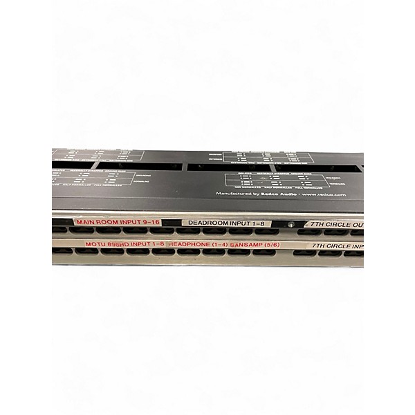 Used REDCO R196-D25PG TT/DB25 96 POINT BANTAM PATCH BAY Patch Bay