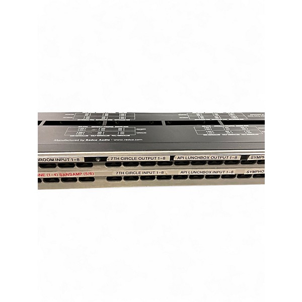 Used REDCO R196-D25PG TT/DB25 96 POINT BANTAM PATCH BAY Patch Bay