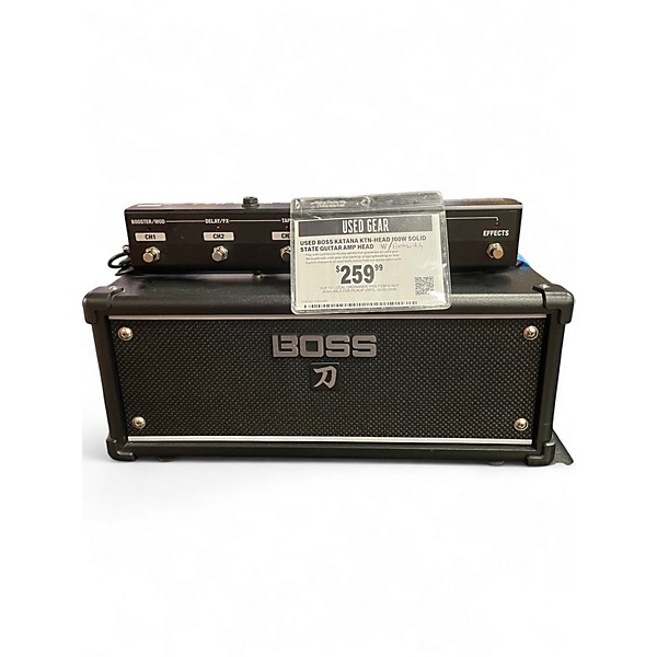 Used BOSS Katana KTN-Head 100W Solid State Guitar Amp Head