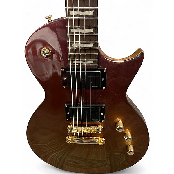 Used ESP LTD EC1000 Deluxe Purple Solid Body Electric Guitar