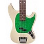 Used Fender Mustang Bass Olympic White Electric Bass Guitar