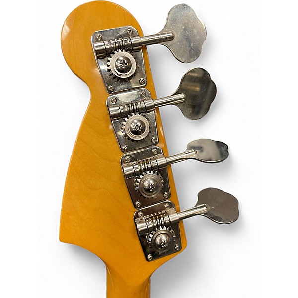 Used Fender Mustang Bass Olympic White Electric Bass Guitar