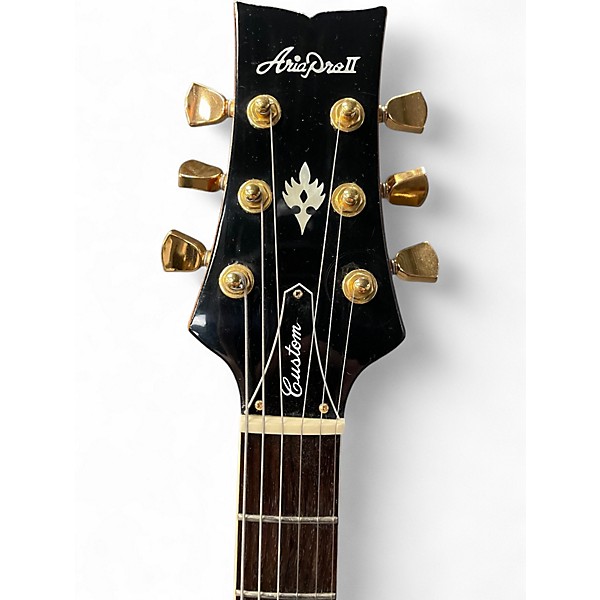 Used Aria Pro Ii ES500VS Sunburst Hollow Body Electric Guitar