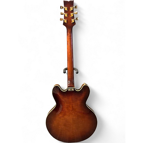 Used Aria Pro Ii ES500VS Sunburst Hollow Body Electric Guitar