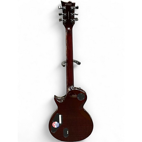 Used 2024 ESP LTD EC1000 Deluxe See Thru Black Cherry Solid Body Electric Guitar