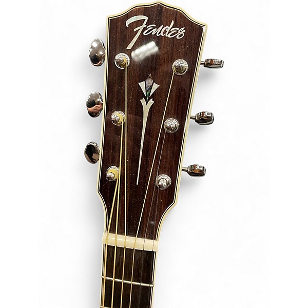 Used 2021 Fender Paramount PM-1 Standard Dreadnought Natural Acoustic Electric Guitar