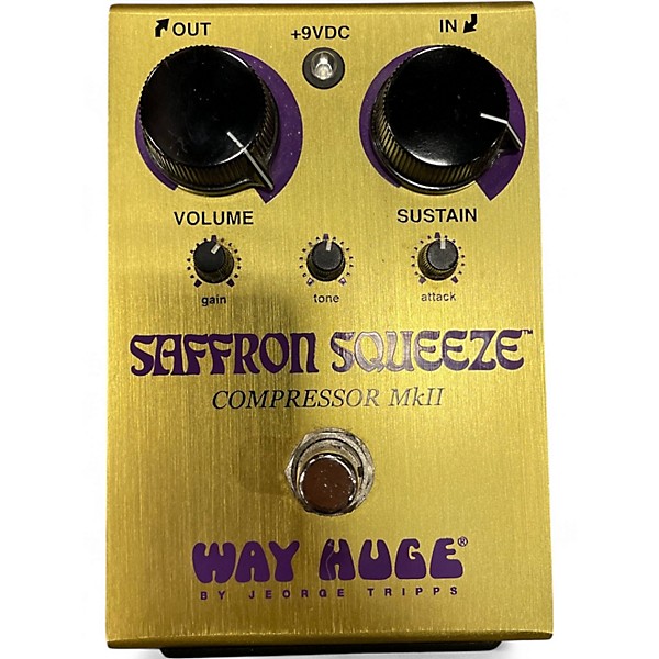 Used Way Huge Electronics Saffron Squeeze Effect Pedal