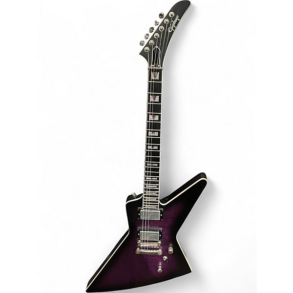 Used Epiphone EXTURA PROPHECY PURPLE TIGER Solid Body Electric Guitar