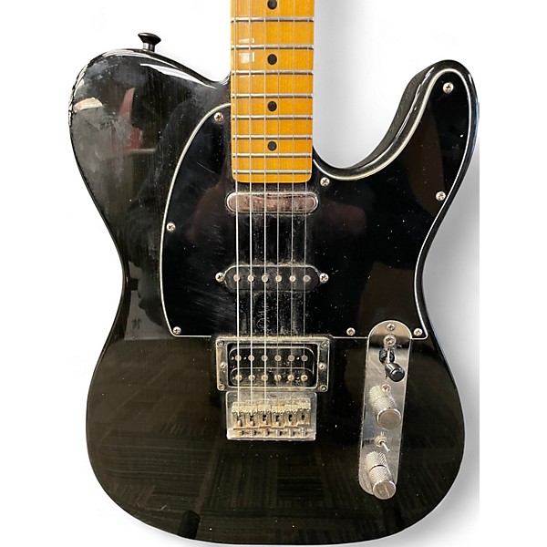 Used Fender Modified Player Plus Telecaster Black Solid Body Electric Guitar