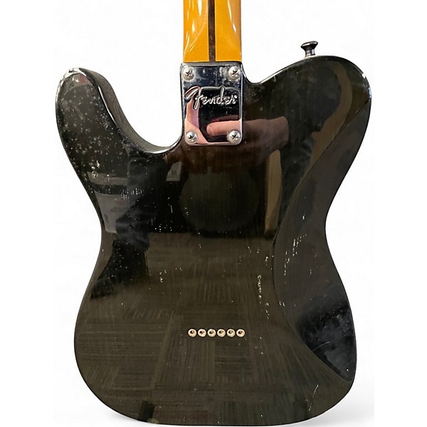 Used Fender Modified Player Plus Telecaster Black Solid Body Electric Guitar