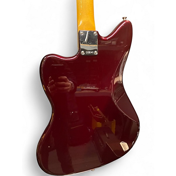 Used Fender Troy Van Leeuwen Jazzmaster Black Solid Body Electric Guitar