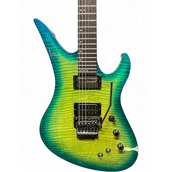 Used Schecter Guitar Research blackjack sls Black Solid Body Electric Guitar