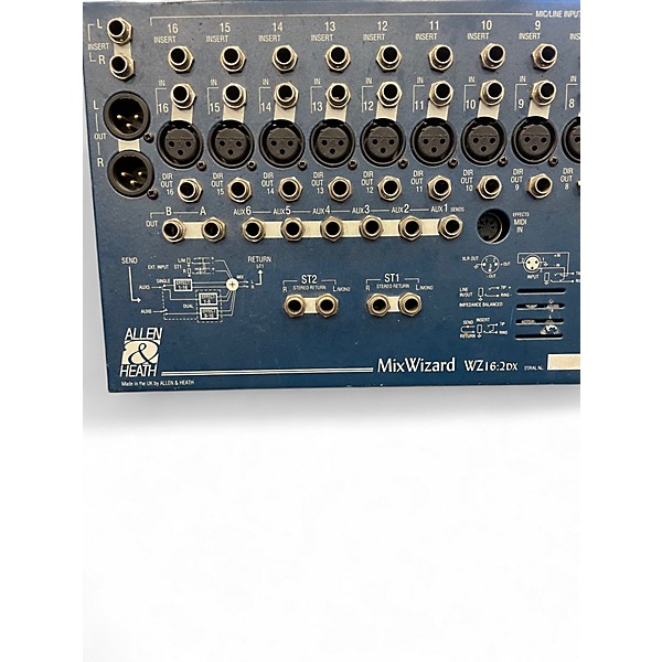 Used Allen & Heath MixWizard WZ16:2DX Unpowered Mixer