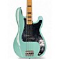 Used Squier Classic Vibe 1970S Precision Bass Surf Green Electric Bass Guitar