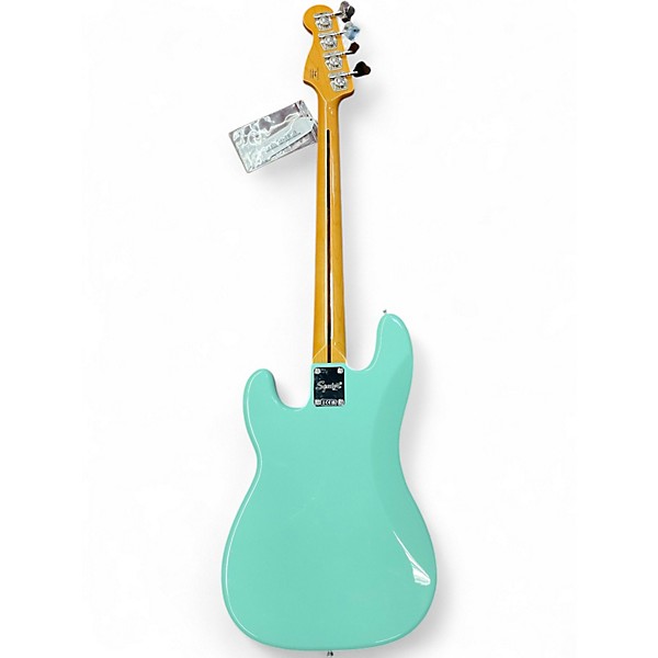 Used Squier Classic Vibe 1970S Precision Bass Surf Green Electric Bass Guitar