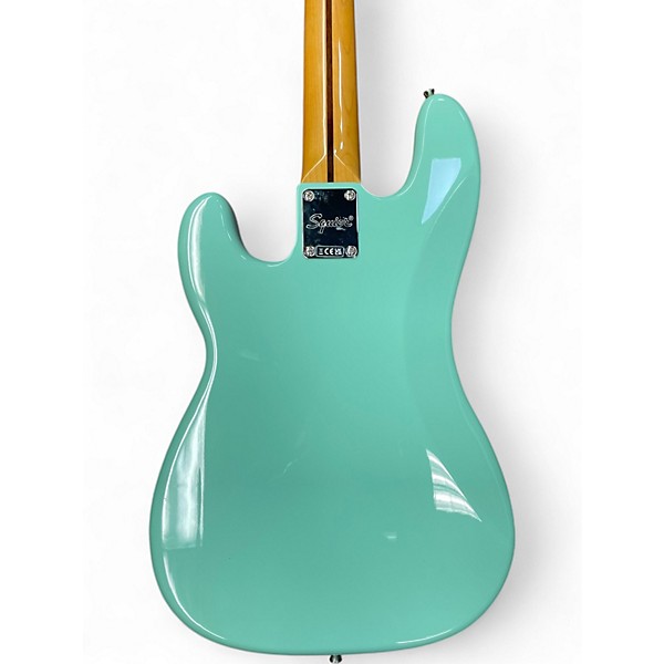 Used Squier Classic Vibe 1970S Precision Bass Surf Green Electric Bass Guitar