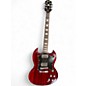 Used 2006 Epiphone LIMITED EDITION SG CUSTOM SHOP Cherry Solid Body Electric Guitar thumbnail