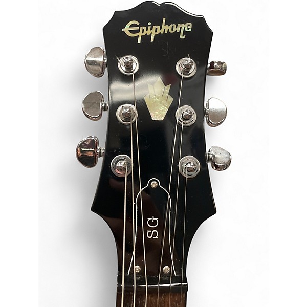 Used 2006 Epiphone LIMITED EDITION SG CUSTOM SHOP Cherry Solid Body Electric Guitar