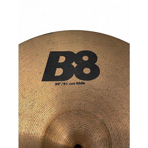 Used SABIAN 20in B8 Ride Cymbal